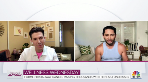 TODAY SHOW: Former Broadway dancer raising thousands with fitness fundraiser